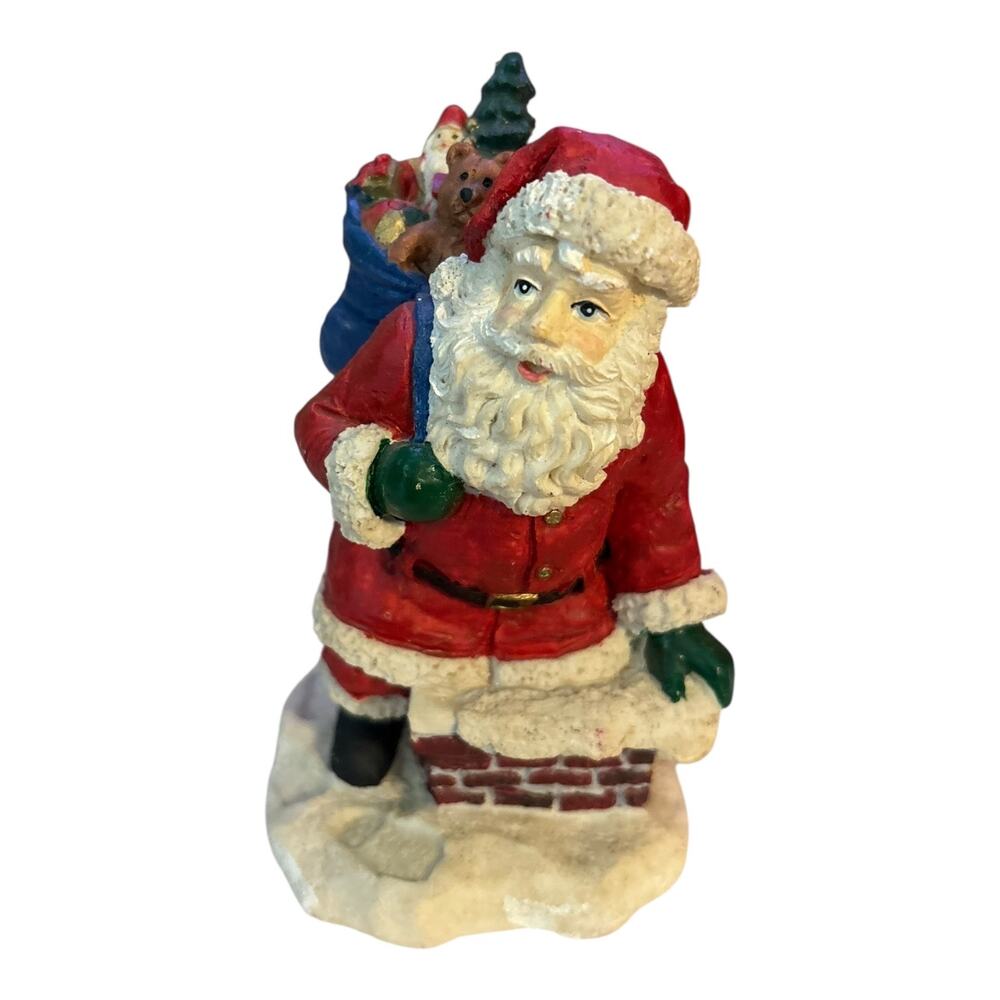 1996 American Santa Figurine Christmas Hand-painted